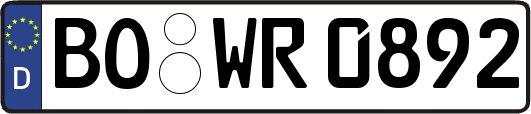 BO-WR0892