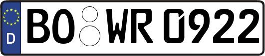 BO-WR0922