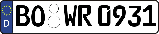 BO-WR0931