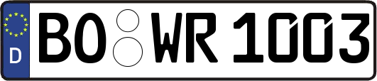 BO-WR1003