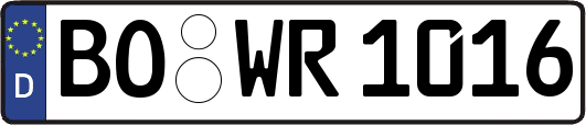 BO-WR1016