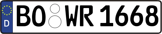 BO-WR1668