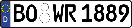 BO-WR1889