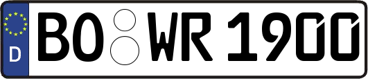 BO-WR1900