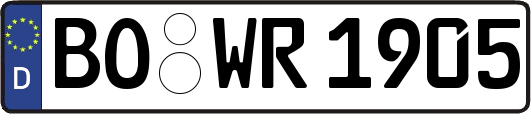BO-WR1905