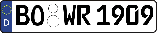 BO-WR1909
