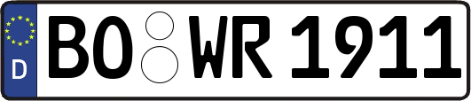 BO-WR1911