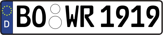 BO-WR1919