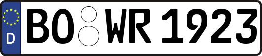 BO-WR1923
