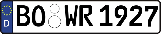 BO-WR1927
