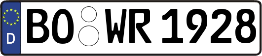 BO-WR1928