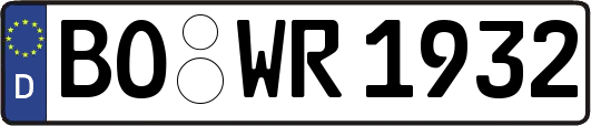 BO-WR1932