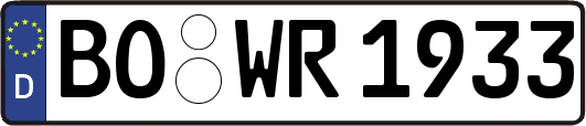 BO-WR1933