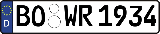 BO-WR1934