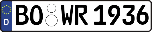 BO-WR1936