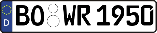 BO-WR1950