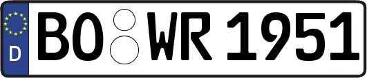 BO-WR1951