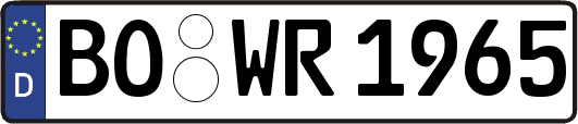BO-WR1965
