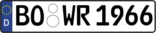BO-WR1966