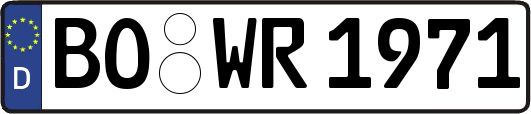 BO-WR1971