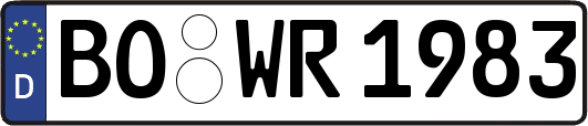 BO-WR1983