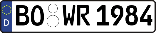BO-WR1984