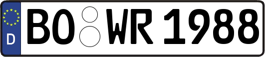 BO-WR1988