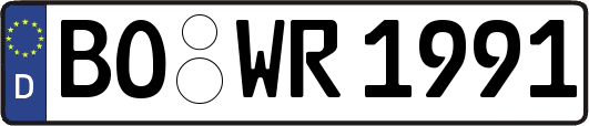BO-WR1991