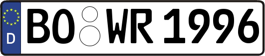 BO-WR1996