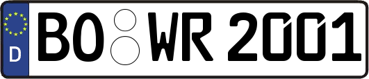BO-WR2001