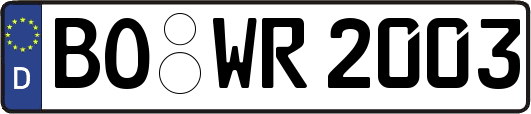 BO-WR2003