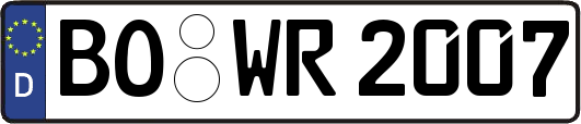 BO-WR2007