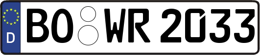 BO-WR2033