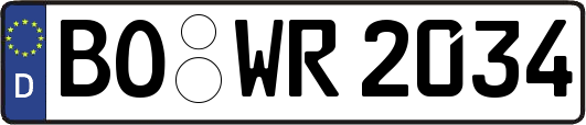 BO-WR2034