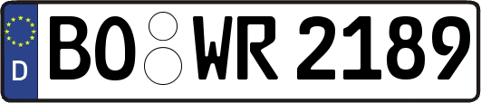 BO-WR2189