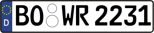 BO-WR2231
