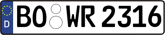 BO-WR2316