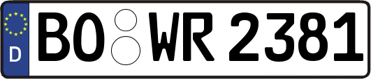 BO-WR2381
