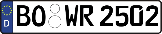 BO-WR2502
