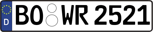 BO-WR2521