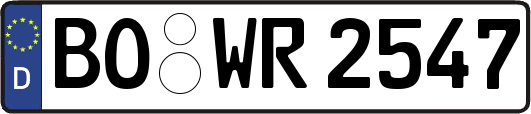 BO-WR2547