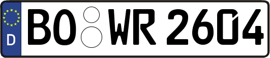 BO-WR2604