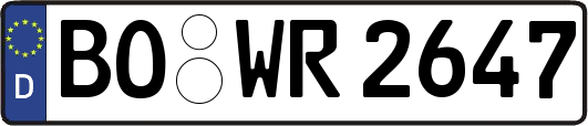 BO-WR2647
