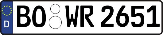 BO-WR2651