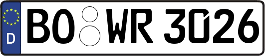 BO-WR3026