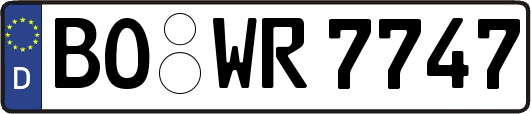 BO-WR7747