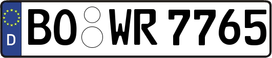 BO-WR7765