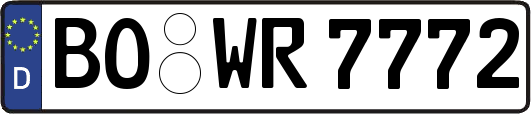 BO-WR7772