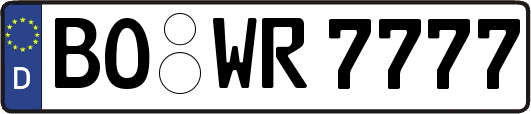BO-WR7777