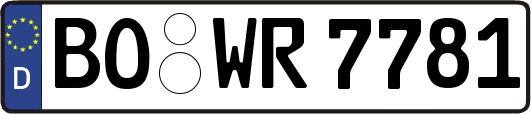 BO-WR7781